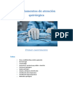 Fundamentos de Atención Quirúrgica