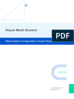 Ruijie Reyee Mesh Routers Web-Based Configuration Guide ReyeeOS 1.219 (V1.0)