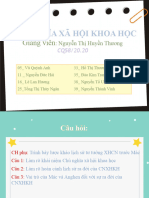 CHỦ NGHĨA XÃ HỘI KHOA HỌC