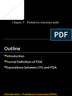 CH 5 - Pushdown Automata