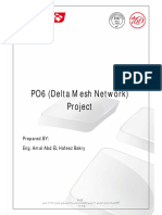 PO6 (Delta Mesh Network) Project: Prepared BY: Eng. Amal Abd EL Hafeez Bakry