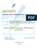 Etude Et Mise en Place D'un VPN Nomade