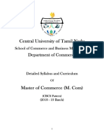 Obe Syllabus Commerce 12082022