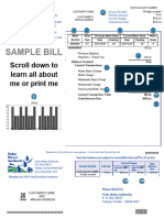 Utility Bill Template 21