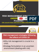 Risk Management Under Covid 19 CPA Kimeu