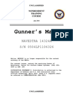 NAVEDTRA 14324A Gunner's Mate (GM)