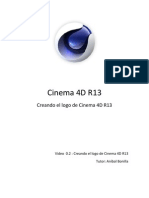 Tutorial Crear Logo de Cinema 4D R13