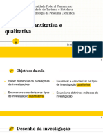 Pesquisa Quantitativa e Qualitativa ERLY