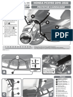 Manual de Montagem Scam - Honda Pcx150 2019 Protetor Carenagem Spto457