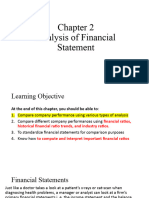 Chapter 2 - Analysis of Financial Statement