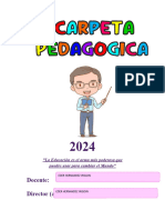 Carpeta Pedagogica 2024 - EDER