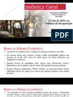 HEG - Modulo 8, Aula 2 - Era Dos Extremos - A Crise de 1929 e As Políticas de Recuperação v2