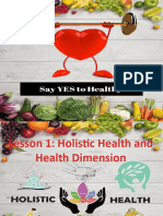 Health 7 Week 1 Holisitic Health and Health Dimension