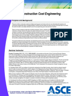 Construction Cost Engineering