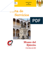 Carta Servicios Museo Del Ejercito