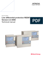 Technical Manual, Line Differential Protection RED670 Version 2.2 ANSI