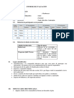 Informe de Evaluación Espacios Inspiradores