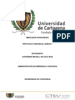 PROTOCOLO UNIDAD #1 - MERCADOS FINANCIEROS - Katherine Michell Palacio Diaz