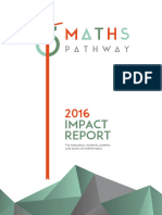 Maths Pathway 2016 Impact Report