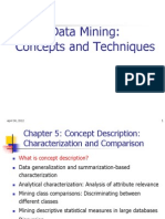 Data Mining: Concepts and Techniques: April 30, 2012