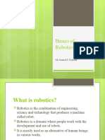 Basics of Robotics