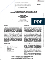 Experimental and Computational Investigation of The Tip Clearance Flow in A Transonic Axial Compressor Rotor