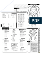 Koshi Mist Lynx Battletech Record Sheet