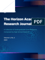 Horizon Academic Research Journal Vol. 4 No. 2