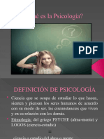 ¿Qué Es La Psicología