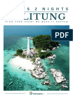 3D2N Belitung - RS KAI 20 PAX