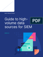 Guide To High-Volume Data Sources For SIEM