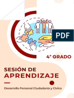 4° Grado Ficha de Aprendizaje #01 DPCC