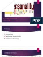 (Lecture - 5) Personality