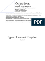 Types of Volcanic Eruption