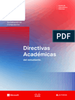 Cis Directivas Académicas para Estudiante Pac