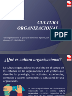 Cultura Organizacional