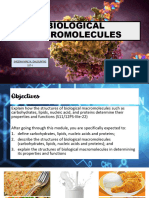 Biological Macromolecules