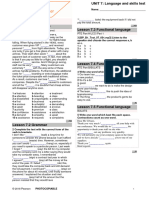 BP B1 Tests Unit7