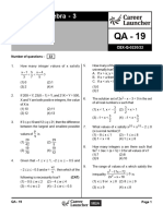 Algebra 3