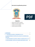 Elaboracion Manual Programa Higiene y Saneamiento Proceso de Nuggets 1