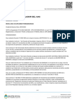 Cuadros Tarifarios de Transición y de Tasas y Cargos Por Servicios A Aplicar Por METROGAS S.A.