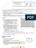 Devoir de Contrôle N°2 - Sciences Physiques - Bac Sciences Exp (2011-2012) MR Ben Salah Lotfi