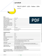 Yellow Pilot Light Harmony XB7 - XB7EV05MP