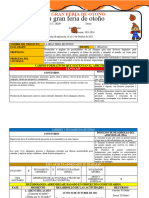 Proyecto La Gran Feria de Otoño Mtra Jafad