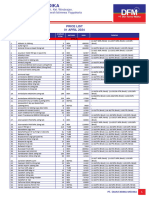 Price List DFM