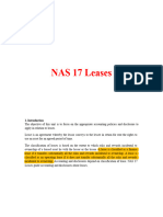 NAS 17 Leases