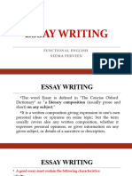 Essay Writing