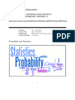 Probability and Statistics