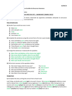 Inglés - Trabajo Práctico N°4 - Simple Past - Luciano Andrés Malanca