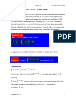 Semana 15. Función Gamma. Función Beta